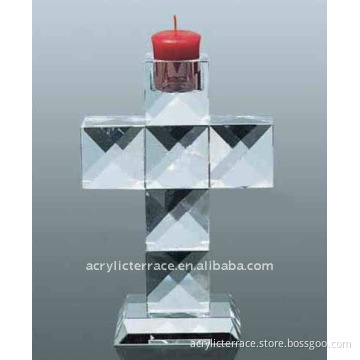 Pedestal Acrylic Candle Holder